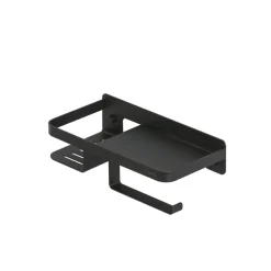 Tiger toiletrolhouder Caddy Zwart