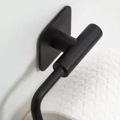 Tiger toiletrolhouder Colar zonder klep Zwart