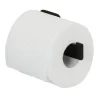 Tiger toiletrolhouder Colar zonder klep Zwart