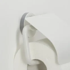 Tiger Toiletrolhouder Urban Wit met Klep