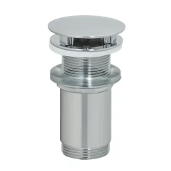 Afvoerbuizen & Hulpstukken > Tiger verlengde lavabo plug 1/4" van 30 tot 55 mm chroom