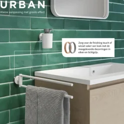 Tiger zeepdispenser Urban wit