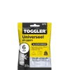 Toggler alligatorplug met flens AF6 6 mm 20 stuks