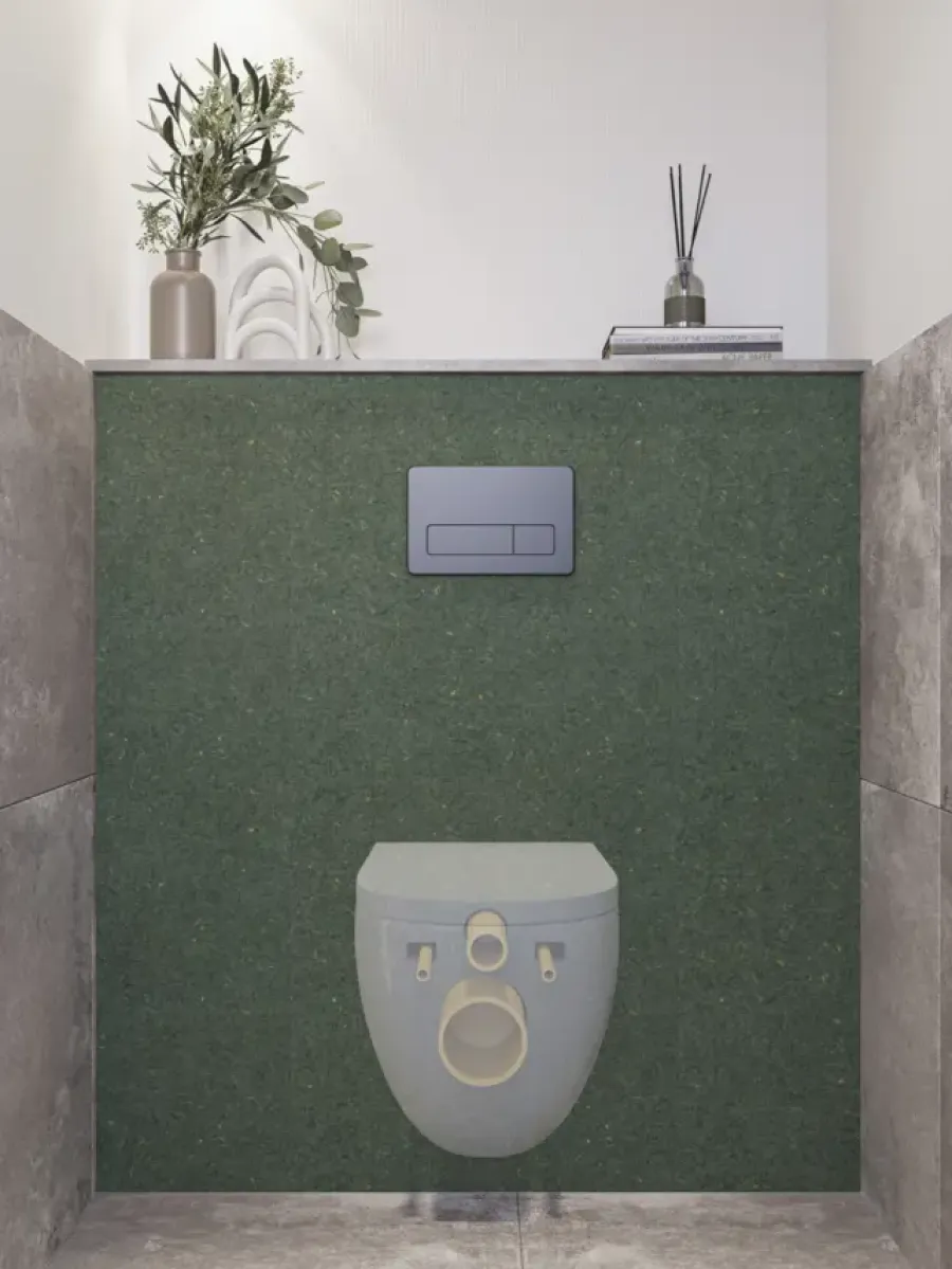 Constructieplaten|Alle Houten Platen > Geen Toilet achterwand MDF 122 x 100 cm 15 mm vochtwerend