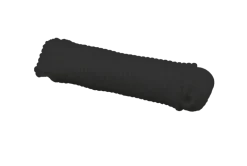 Touw gevlochten zwart nylon 6 mm 20 m