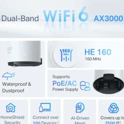 Audio & Video Accessoires|Computeraccessoires > TP-Link Deco X50 Outdoor Mesh Wifi 6