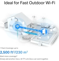 Audio & Video Accessoires|Computeraccessoires > TP-Link Deco X50 Outdoor Mesh Wifi 6