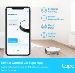 Robot Stofzuigers > Tapo TP-Link Robotstofzuiger RV10 Plus met dweilfunctie