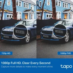 Elektronische Beveiliging > Tapo TP-Link TC40 beveiligingscamera voor buiten Full HD 1080P bedraad Pan/Tilt
