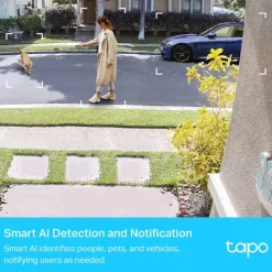 Elektronische Beveiliging > Tapo TP-Link TC420S2 2x beveiligingscamera's voor buiten 2.5K Ultra HD met batterij