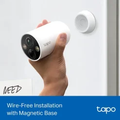 Elektronische Beveiliging > Tapo TP-Link TC425 2x beveiligingscamera's voor buiten 2K QHD met batterij