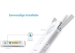 Audio & Video Accessoires|Computeraccessoires > TP-Link Wifi Range Extender RE450