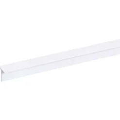 Wandpanelen|Kunststofprofielen > Geen T-profiel kunststof wit 18x18 mm lengte 260 cm