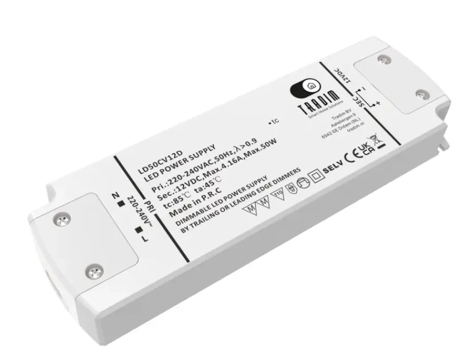 Dimmers > Tradim dimbare LED driver recht 12V 50W