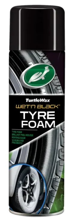 Auto Reinigings- & Poetsmiddelen > Turtle Wax Banden Foam 53166 Wet N Black 500ml