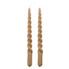 Twist dinerkaars bruin 2 stuks - h29xd2,2cm
