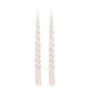 Twist dinerkaars l.roze 2 stuks - h29xd2,2cm