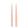 Twist dinerkaars roze 2 stuks - h29xd2,2cm