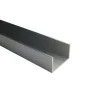 U-profiel aluminium brut 25x25x2000x1mm
