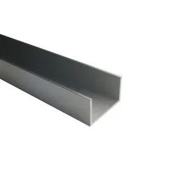 U-profiel aluminium brut 25x25x2000x1mm