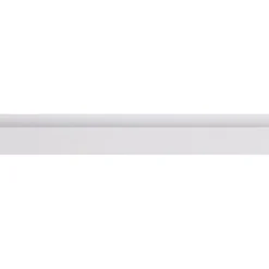 U-profiel kunststof 15x18mm wit 260cm