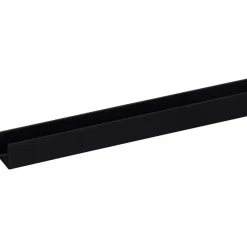 Wandpanelen|Kunststofprofielen > Geen U-profiel kunststof zwart 18x18 mm lengte 260 cm