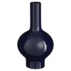Vaas blauw - h45xd25cm