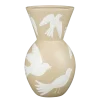 Vaas creme - h40xd22,5cm