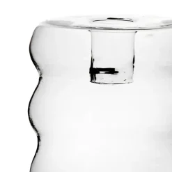 Vaasje glas transparant 10x9 cm
