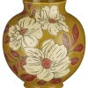 Vaas oker - h24xd22cm
