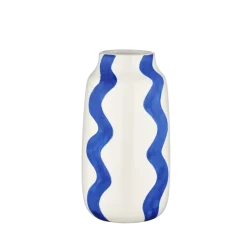 Vaas strepen blauw
