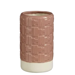 Vaas Theo-Bert Pot roze 28 cm x 17 cm ø
