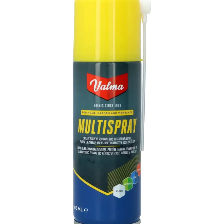 Auto Onderhouds- & Smeermiddelen|Fiets Onderhouds- & Smeermiddelen > Valma multispray VT1200 200ml