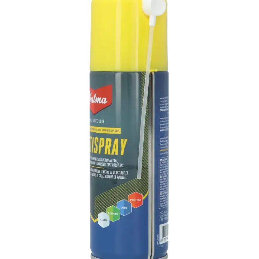 Auto Onderhouds- & Smeermiddelen|Fiets Onderhouds- & Smeermiddelen > Valma multispray VT1200 200ml