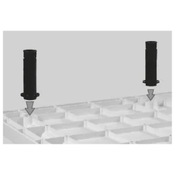 Van Marcke Helion potenset voor douchebak voor 140x80 / 140x90 / 160x90 / 180x90
