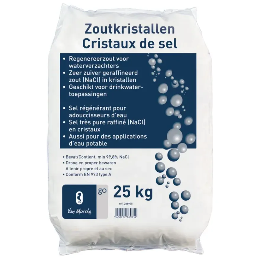 Toevoerbuizen & Hulpstukken > Van Marcke GO Van Marcke zout voor waterontharder 25 kg