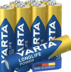 Batterijen > Varta Longlife Power Batterij AAA 4+4 stuks