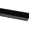 Ventilatieprofiel kunststof zwart 29x30mm 260cm
