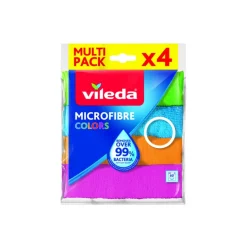 Vileda microvezel doek Color 4 stuks