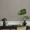Viltpanelen|Wandpanelen > Silentlines Viltpaneel gebogen lijnen taupe 120x60 cm 2 stuks