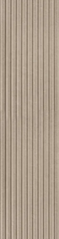 Viltpanelen > Silentlines Viltpaneel met golf taupe 240x55 cm, dikte 3,5 mm, 2,64 m²
