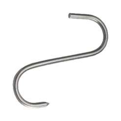 Vleeshaak verzinkt 100 mm 2stuks