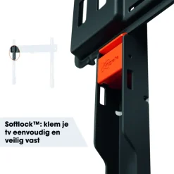 TV & Hifi Steunen > Vogel's TV-steun Fixed L - 40 t/m 100 inch