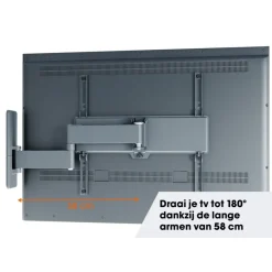 TV & Hifi Steunen > Vogel's TV-steun Full motion+ L - 40 t/m 77 inch