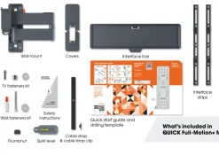 TV & Hifi Steunen > Vogel's TV-steun Full motion+ M - 32 t/m 65 inch