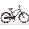 Kinderfietsen > Volare Black Cruiser kinderfiets zwart 18 inch