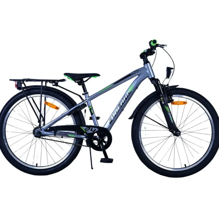 Kinderfietsen > Volare Cross kinderfiets donker grijs 24 inch