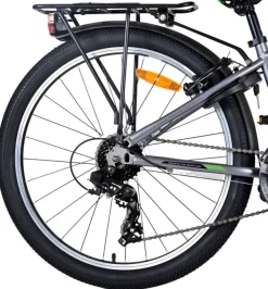 Kinderfietsen > Volare Cross kinderfiets grijs 24 inch