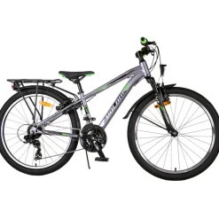 Kinderfietsen > Volare Cross kinderfiets grijs 24 inch