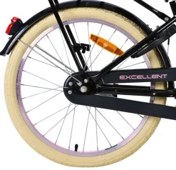 Kinderfietsen > Volare Excellent kinderfiets zwart 20 inch